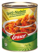 Erasco Spirli-Nudeln mit Fleischklchen 800 g Dose